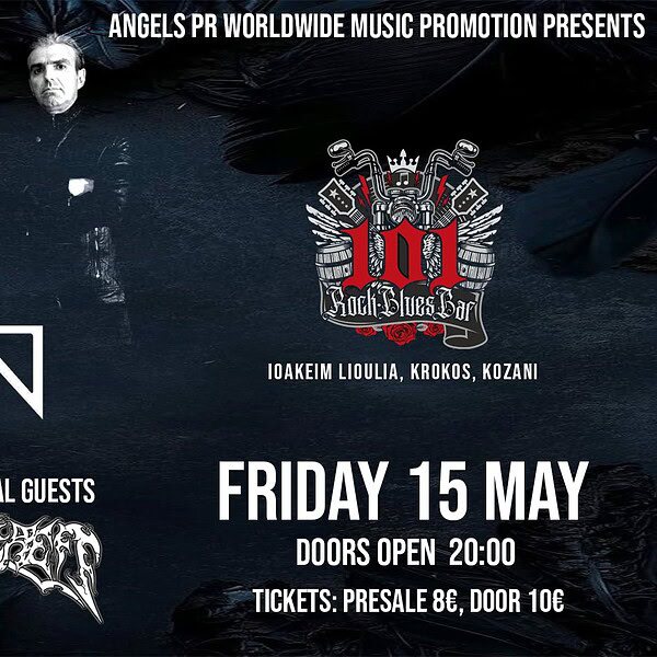Οι PIRANHA live στο 101 Rock Blues Bar στην Κοζάνη, την Παρασκευή 15 Μαΐου με special guests τους&hellip;