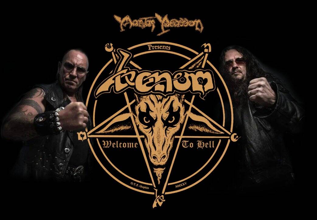 VENOM: Ιστορική επέτειος 45 ετών για το “Welcome to Hell” στο Golden R. Festival