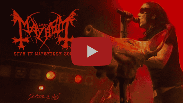MAYHEM: Announces 25th Anniversary Edition of Live in Marseille 2000