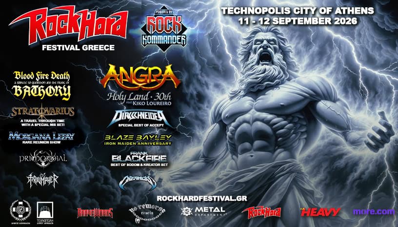 Rock Hard Festival: Ανακοίνωση των τελικών συγκροτημάτων και των πακέτων εισιτηρίων