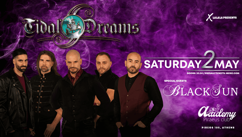Tidal Dreams @ Piraeus Club Academy – 2 Μαϊου 2026