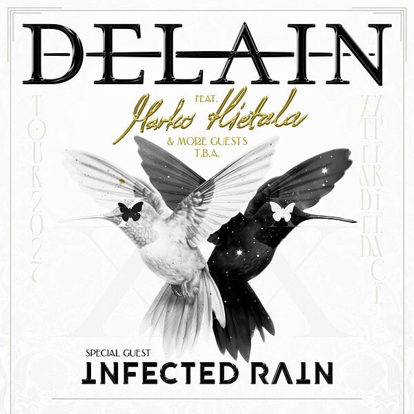 Οι DELAIN με τον Marko Hietala ανακοίνωσαν τις ημερομηνίες της περιοδείας τους για το 2027!