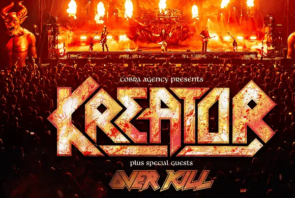 KREATOR και OVERKILL στην Αθήνα για μια συναυλία