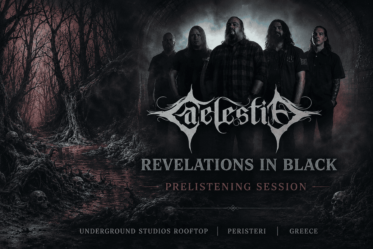 Προακρόαση του νέου άλμπουμ των CAELESTIA, “Revelations in black”