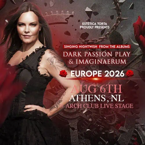 Former NIGHTWISH Singer Anette Olzon visits Athens for a single show