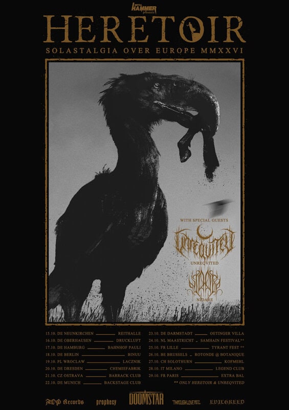 Heretoir- tour poster