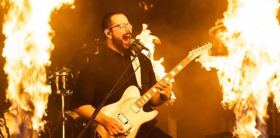 Ihsahn (EMPEROR) at Rock Hard Festival Greece with BLOOD FIRE DEA...